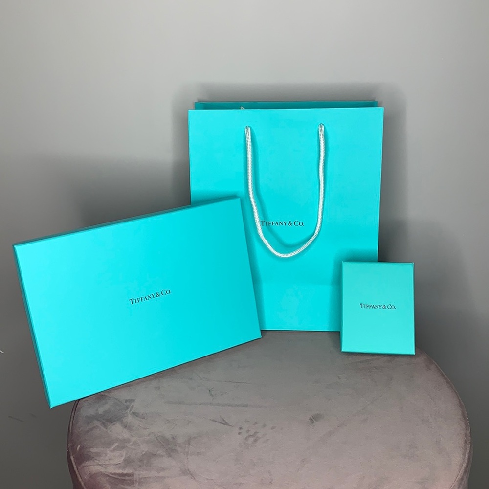 Tiffany & Co bag & box trio